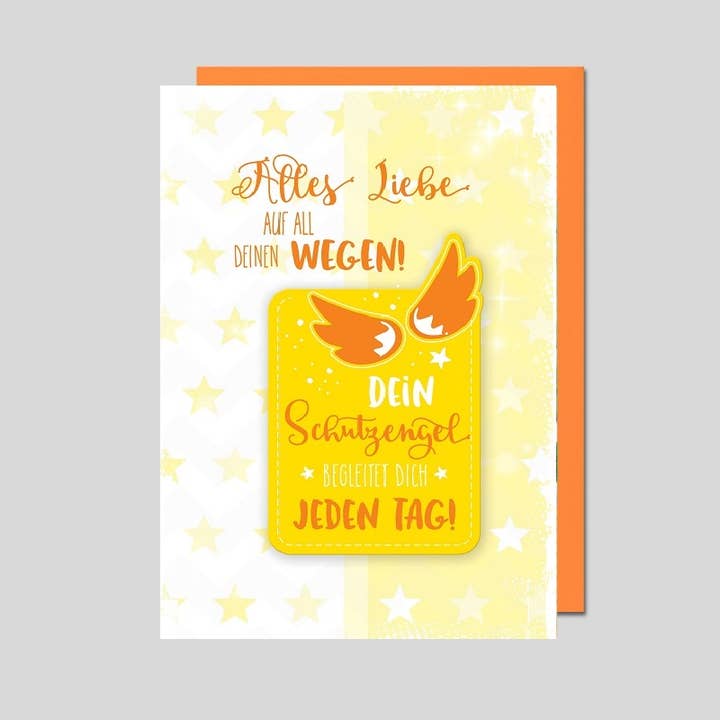 Grußkarte SCHUTZENGEL für den Großhandel von Michel-Verlag GmbH