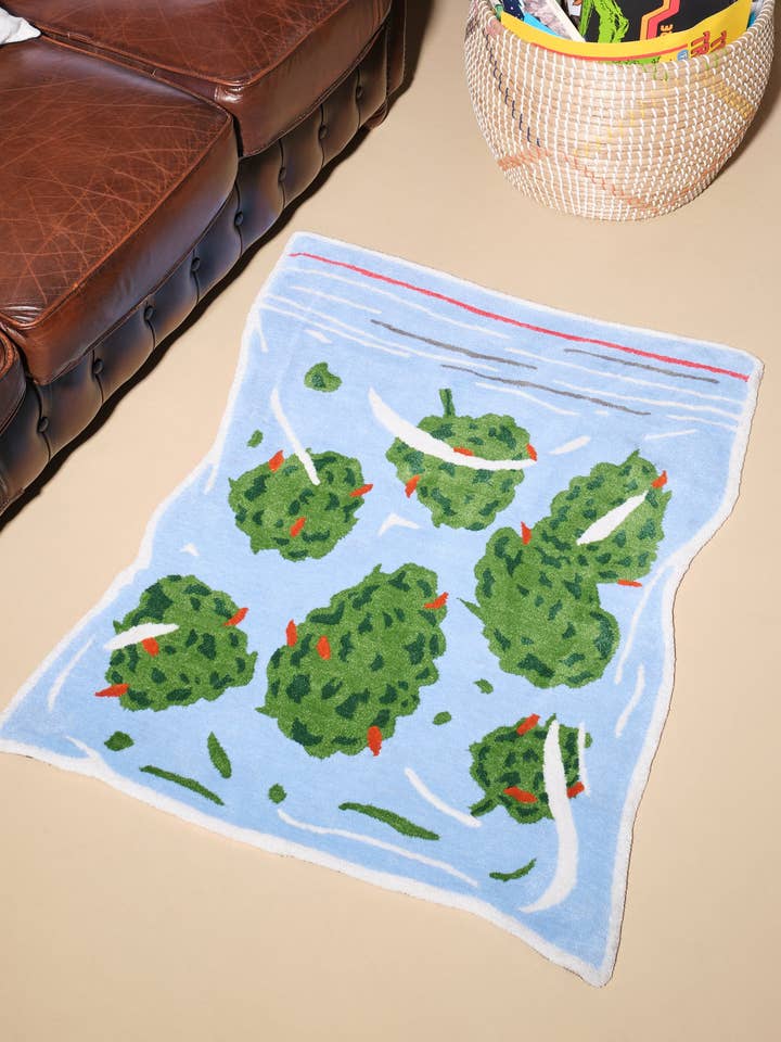 Q Bag Rug for wholesale by Threadheads