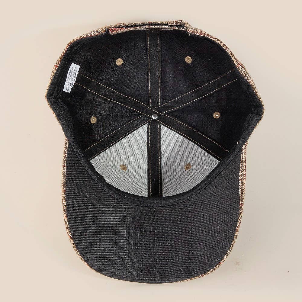 Anarchy Street - Wholesale Baseball Cap - Women's - Glen Plaid Trucker Hat2