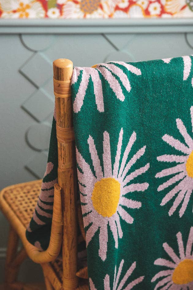 The House That Lars Built - Wholesale Throw Blanket - Bright Blooms Blanket1