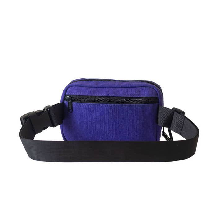 Ecodunia - Wholesale Belt Bag - Unisex - Canvas Crossbody Belt Bag Pouch, The Everywhere Belt Bag 1L4