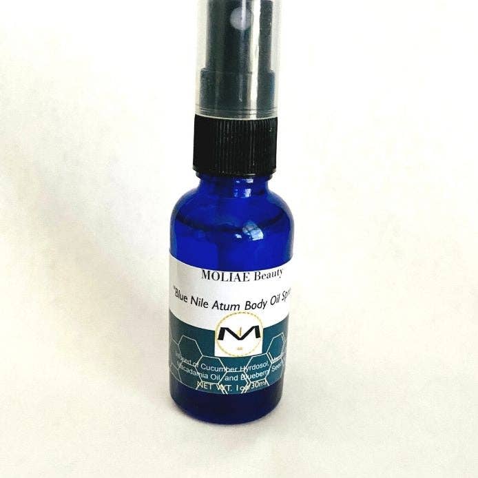 MOLIAE Beauty LLC - Wholesale Bath/Body Oil - ⭐ Blue Nile "Atum" - Body Oil Spray