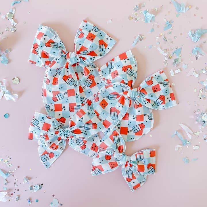 Americana Popsicles for wholesale by Tiny Wonders Bows