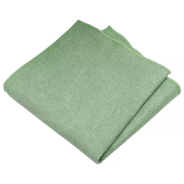 Pochette de costume en mélange de coton vert sauge Harrison pour la vente par Dickie Bow