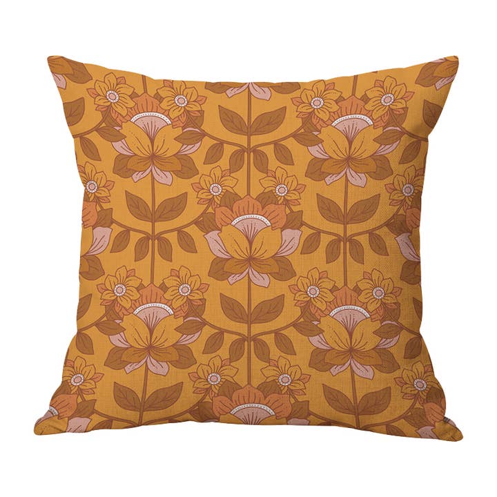 Coussin décoratif Groovy Boho 3, intérieur/extérieur pour la vente par Study Room