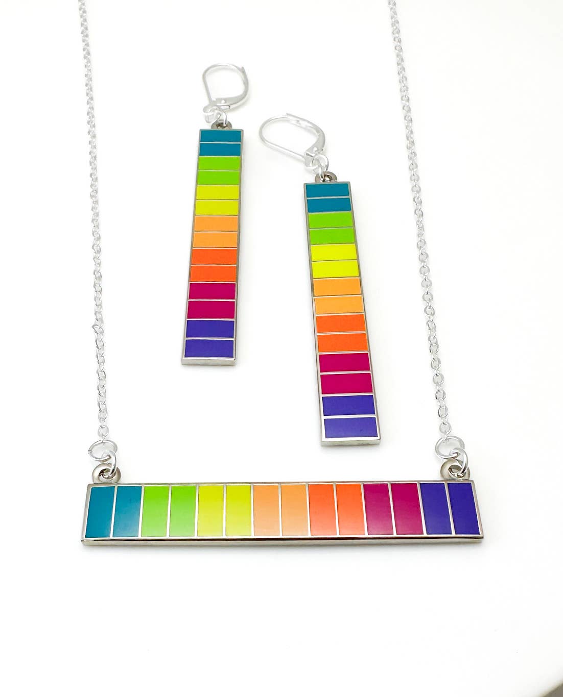 Kinzoku - Wholesale Dangle Earrings - Rainbow Earrings II4