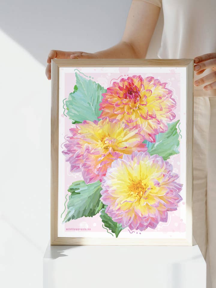 Plakat 30x40 cm #0020 for engroshandel hos Wildflower Oslo