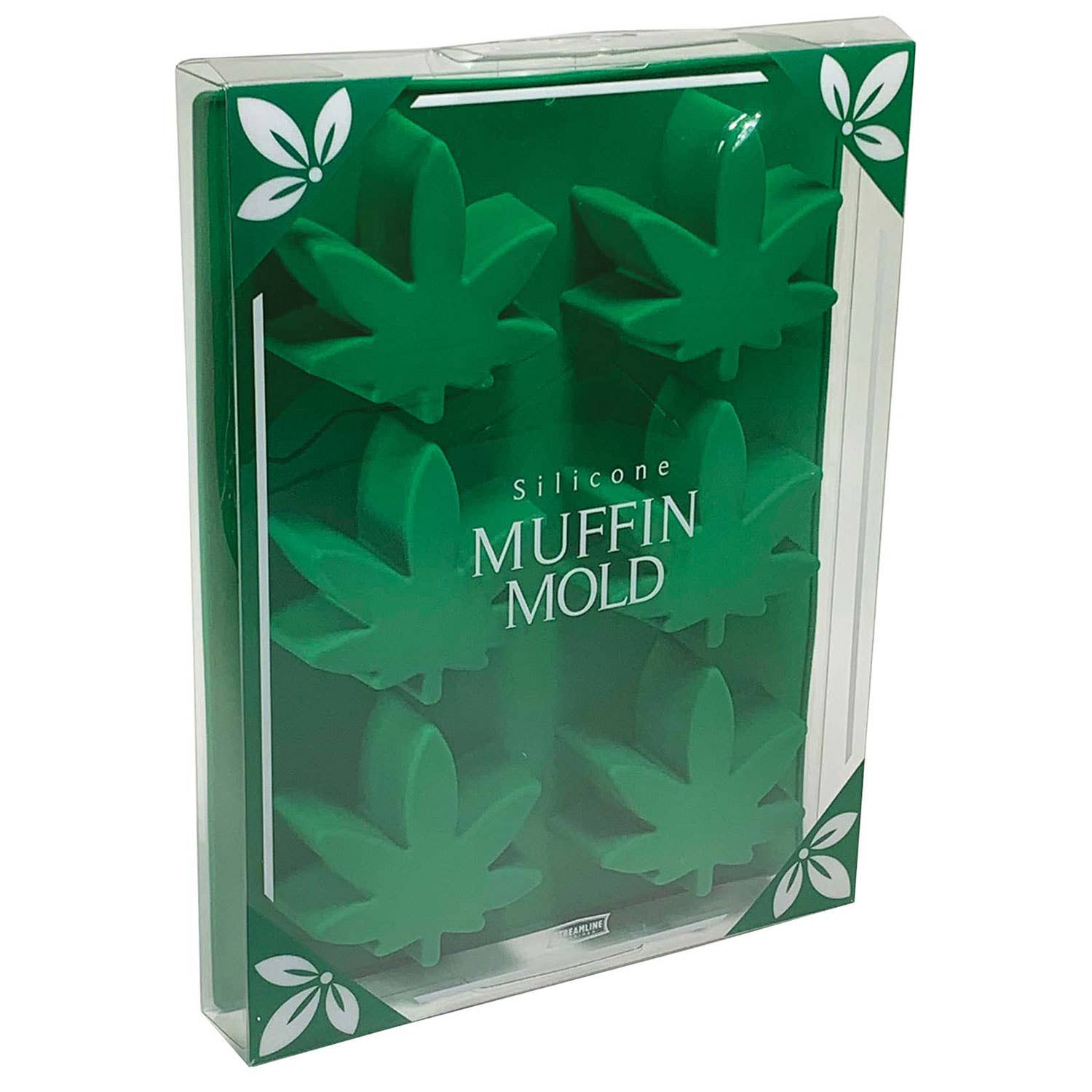 Streamline - Vendita all'ingrosso Stampo per dolci - Pot Leaf - Stampo per muffin e cupcake3