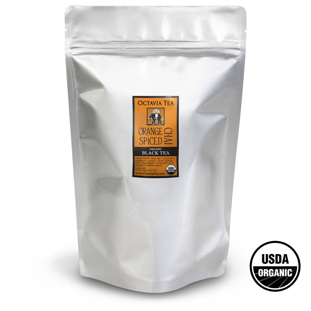 Octavia Tea - Wholesale Loose Tea - Orange Spice Chai - Organic2