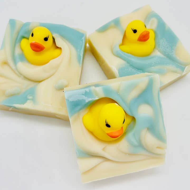 SARATOGA NATURAL BODY CARE LLC - Wholesale Bar Soap - Duckling Clean Handmade Soap Bar for Kids NATURAL VEGAN