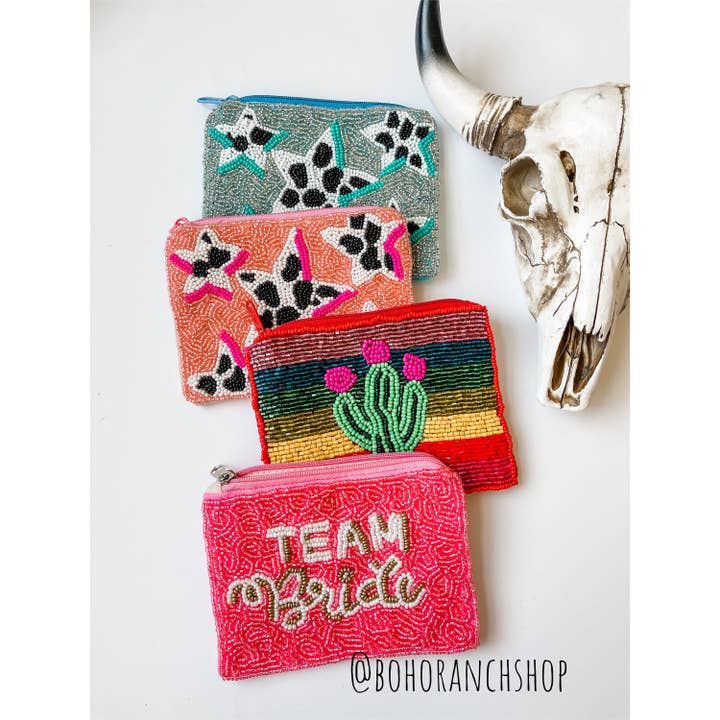 Boho Ranch Shop - Wholesale Coin Purse - Women's - Western Beaded Coin Money Pouch8