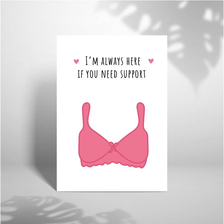 Im Aways Here If You Need Support Carte de vœux 5x7 pour la vente par Laura Lonsdale