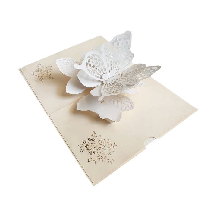 Cartão Borboleta Surpresa Origami por atacado de RF Distribution