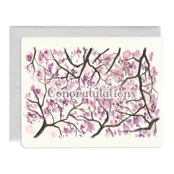 Felicitaciones Sakura - Tarjeta de Flores de Cerezo para venta al por mayor de Gotamago