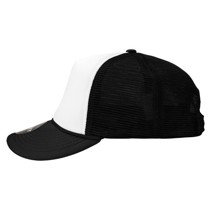 The Park Wholesale - Wholesale Trucker Hat - Unisex - Blank Trucker Foam Mesh 2-Tone Hats - Decky 210/6025