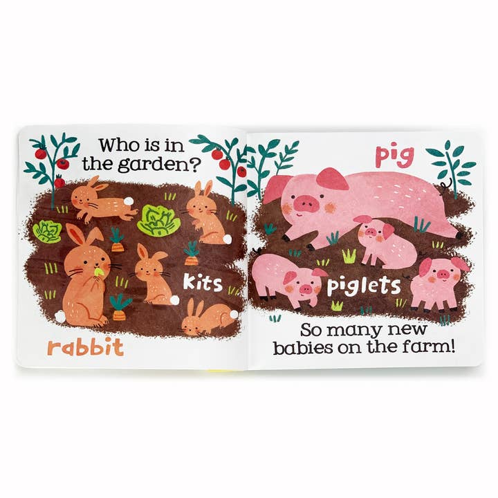 Cottage Door Press - Wholesale Book - Kids - Farm Babies (Tuffy Teether Indestructible Book)