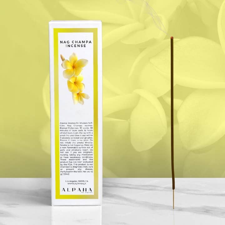 Nag Champa Bâtonnets d'encens pour la vente par Alpana Los Angeles