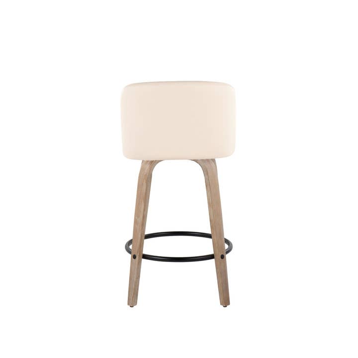LumiSource and Grandview Gallery - Wholesale Stool - Toriano 26" Fixed Height Counter Stool Q - Set of 286