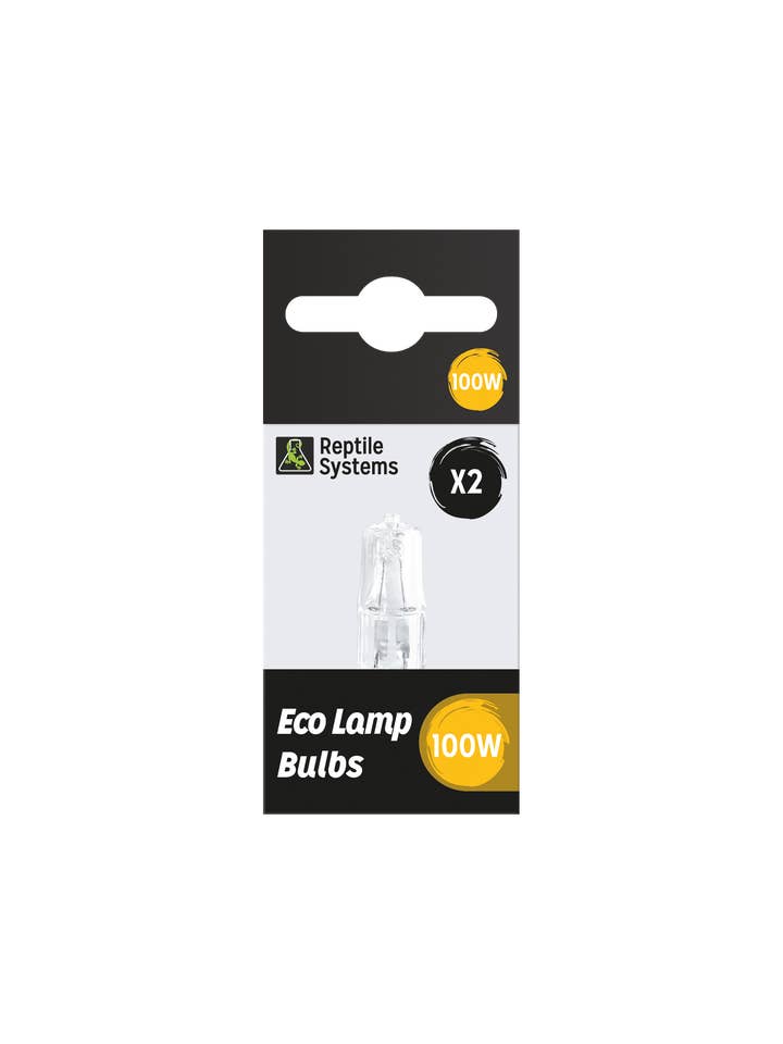 Eco Halogen - White 100w - Replacement Lamp (2pk) for wholesale by DrTim's Aquatics