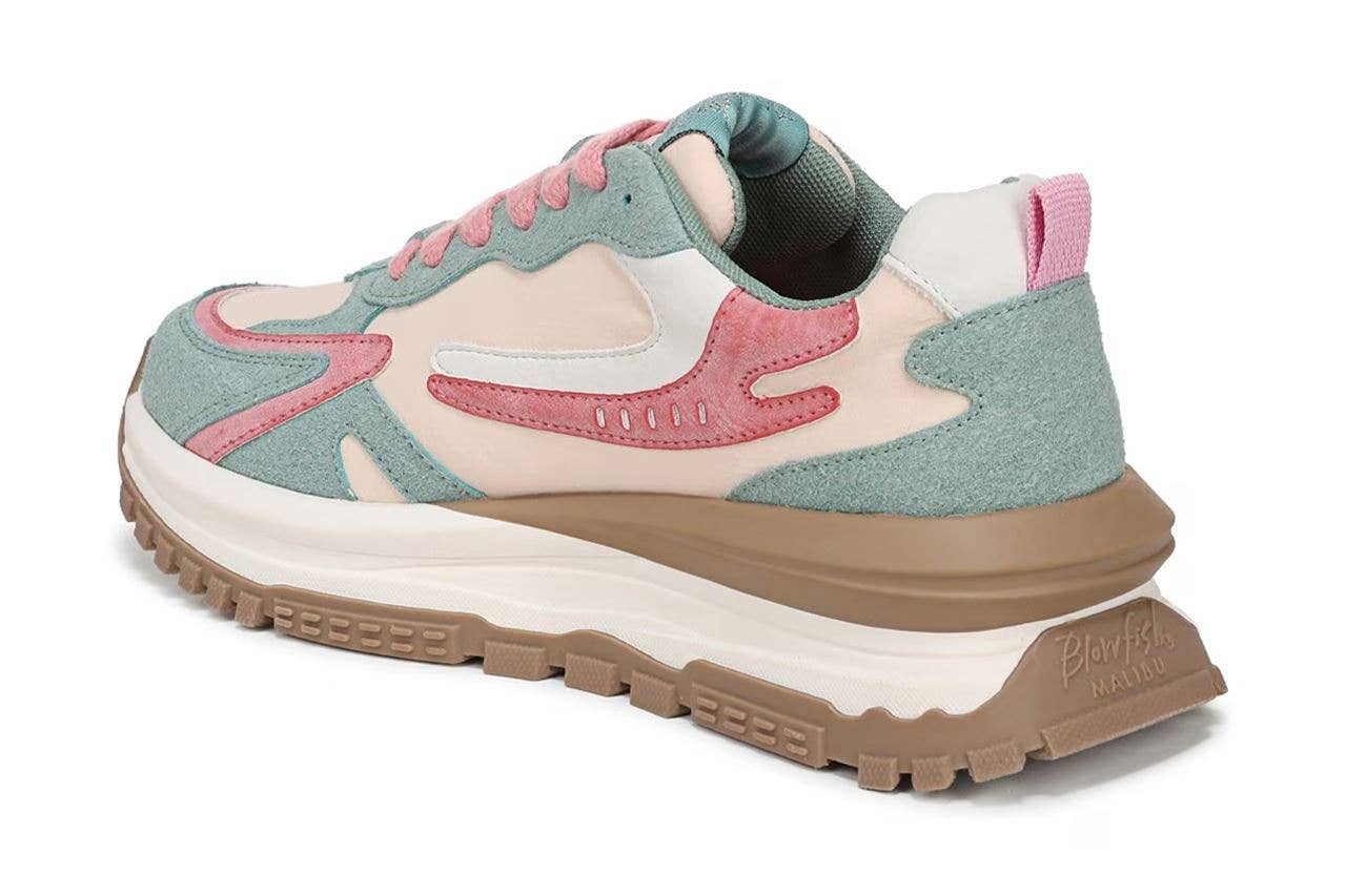 Blowfish Malibu Womens Watermelon Retro Lace-Up Sneakers -Leo for wholesale on Faire8