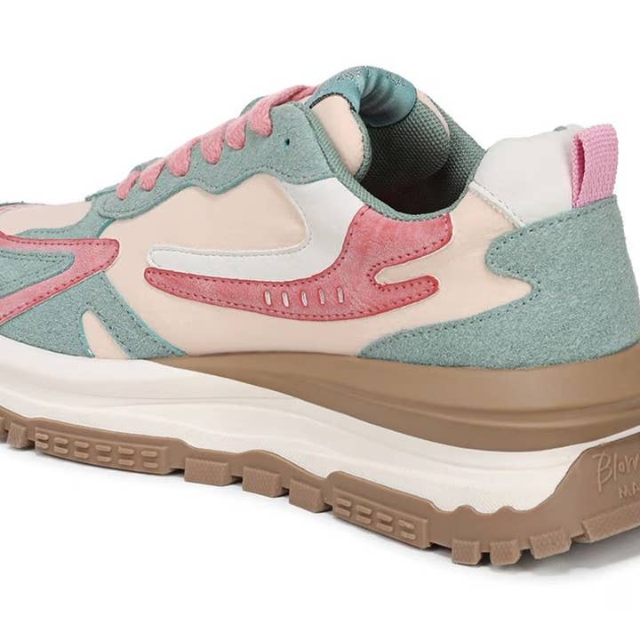 Blowfish Malibu Womens Watermelon Retro Lace-Up Sneakers -Leo for wholesale on Faire8