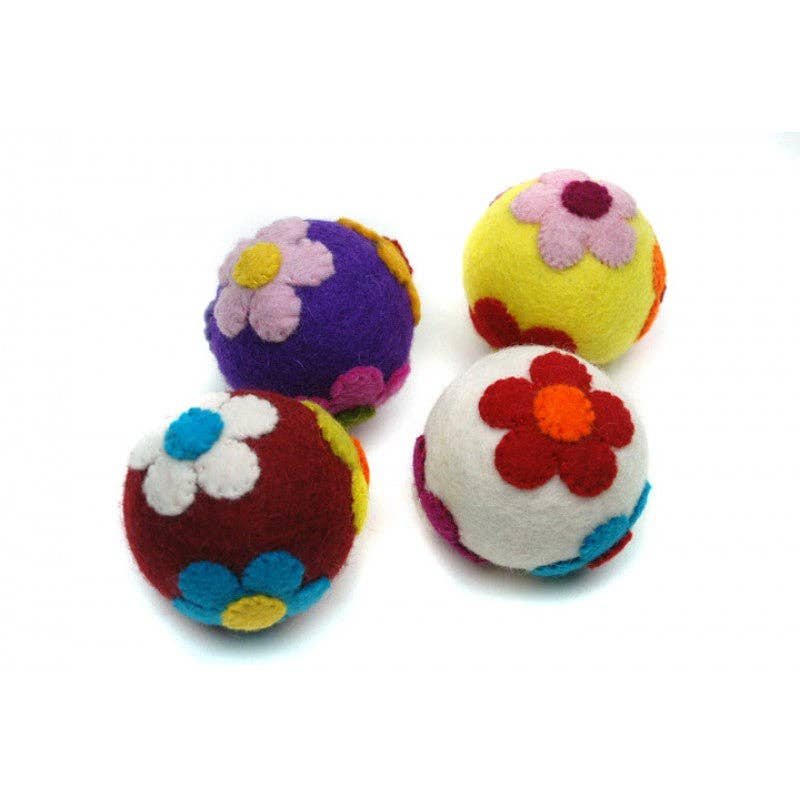 BNB Crafts Inc. - Wholesale Decorative Tabletop Object - Colorful Flower Design Ball0