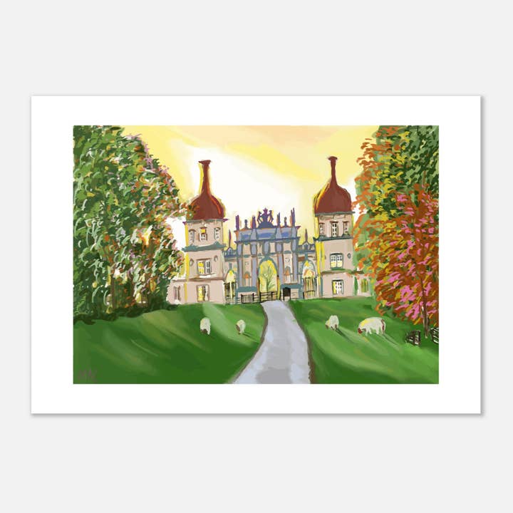 'Autumn at Burghley' for wholesale by Mabel Pamela Art