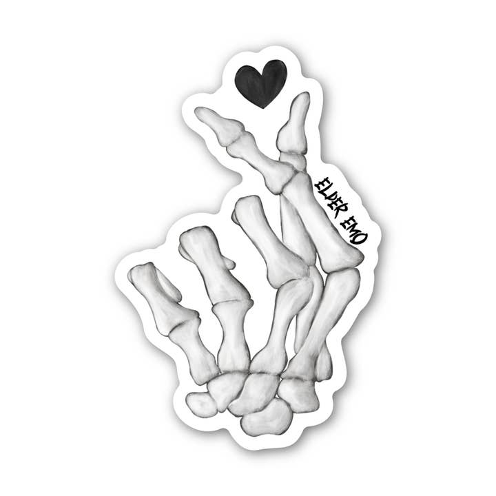 k.Patricia Designs - Wholesale Sticker - Elder Emo Sticker