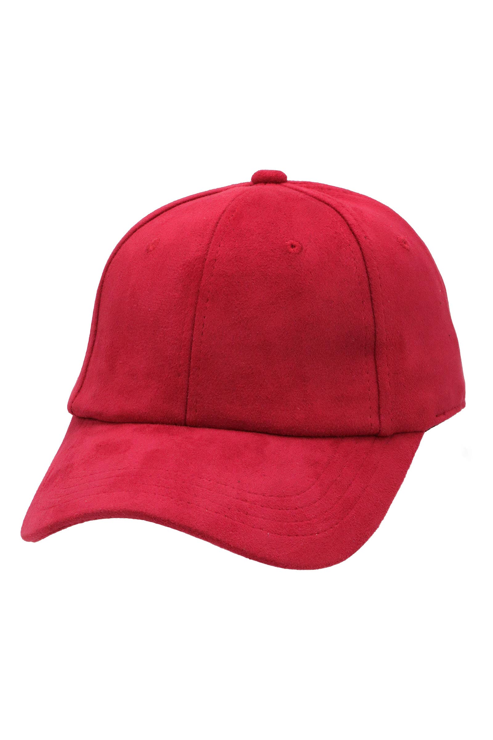 Cap Zone - Wholesale Baseball Cap - Unisex - Premium Vegan Suede Strap-back Baseball Cap8