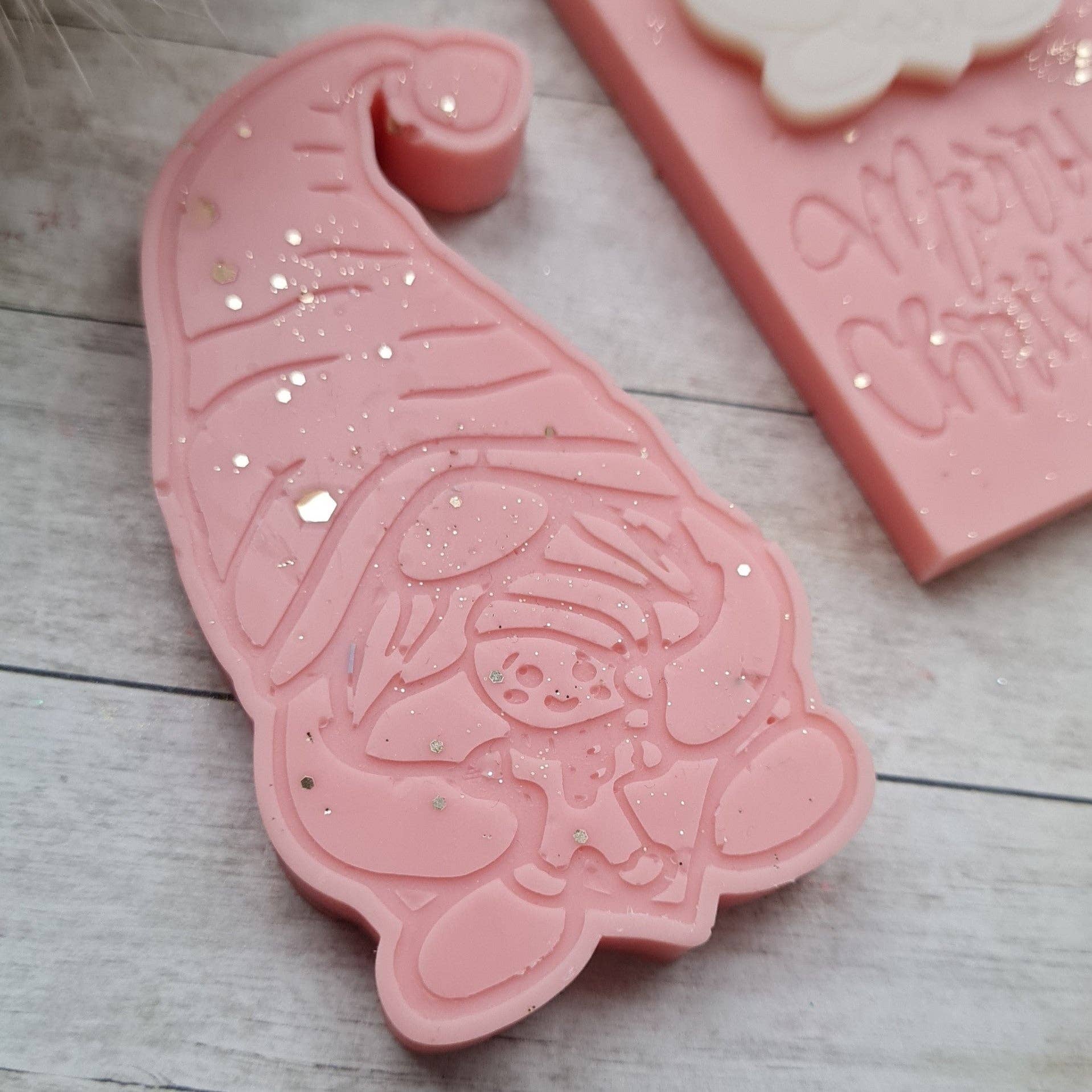 The Mould King - Wholesale Craft Supplies - Christmas Gonk Gingerbread Man Wax Melt Silicone Mould3
