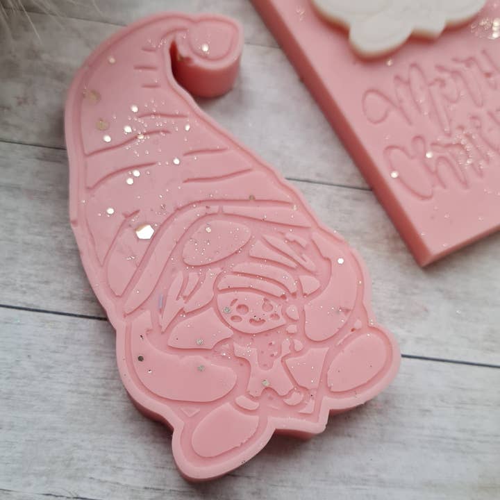The Mould King - Wholesale Craft Supplies - Christmas Gonk Gingerbread Man Wax Melt Silicone Mould3