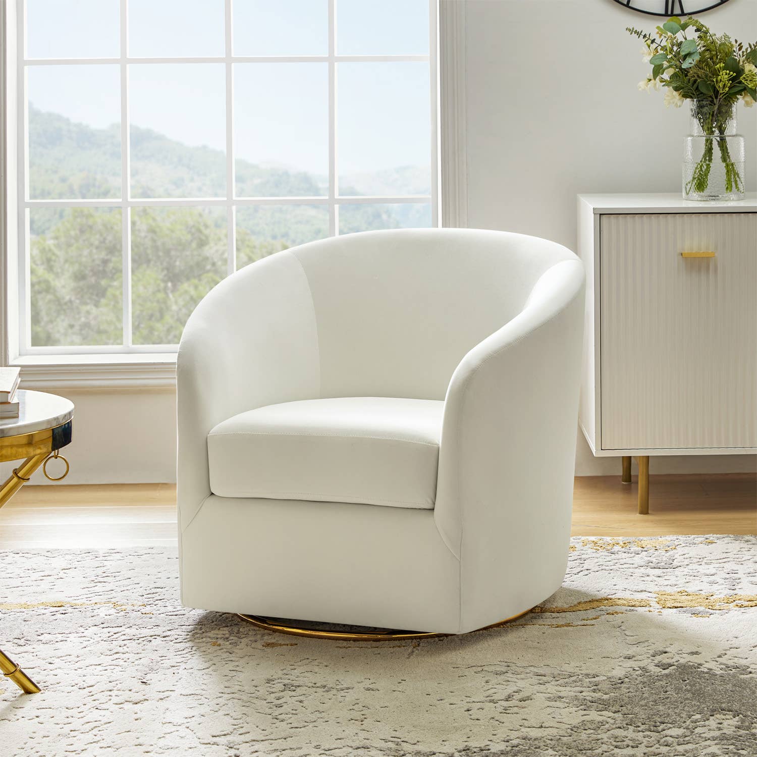 Karat Home - Wholesale Chair - Amarante Swivel Chair