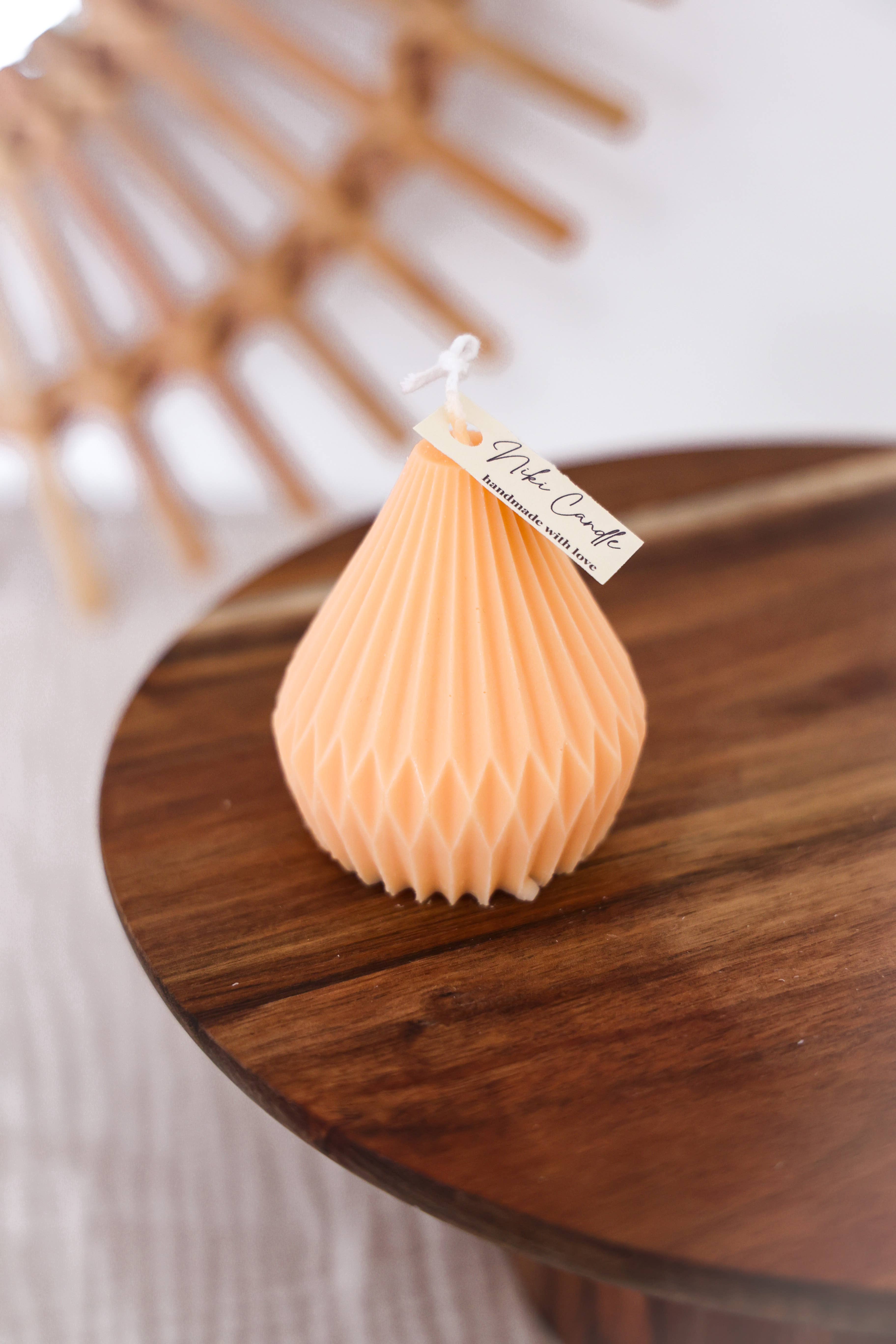 Niki Candle - Wholesale Novelty Candle - geometric bulb1