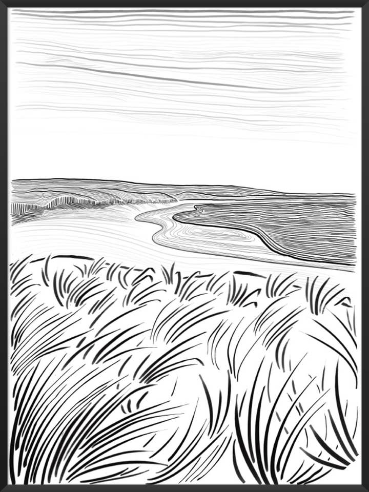 Dänischer Strand - Poster für den Großhandel von Project Nord