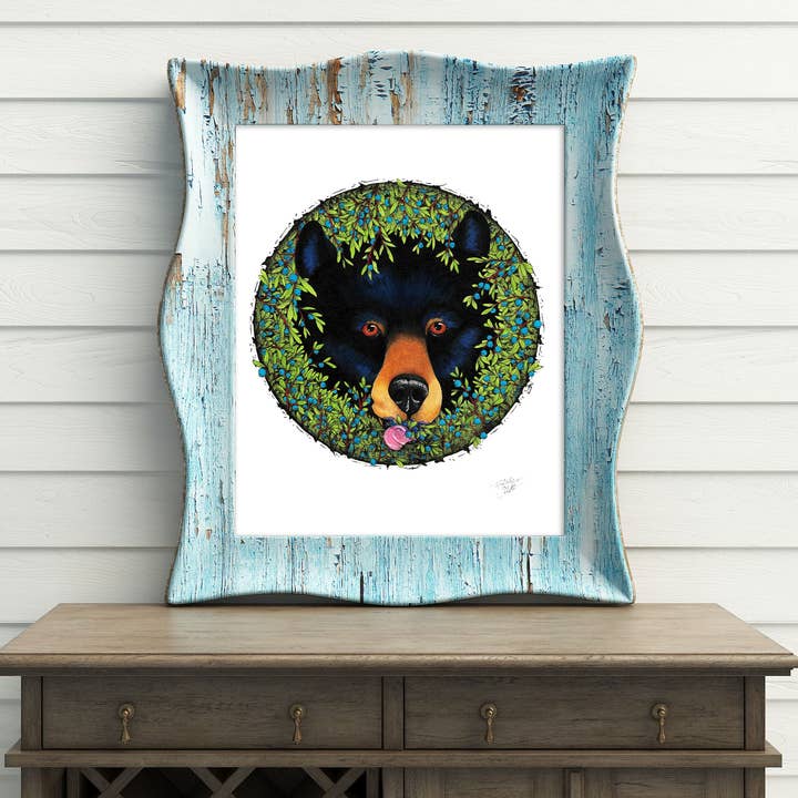 Smak av blåbär - Konsttryck för wholesale av FJ Creations