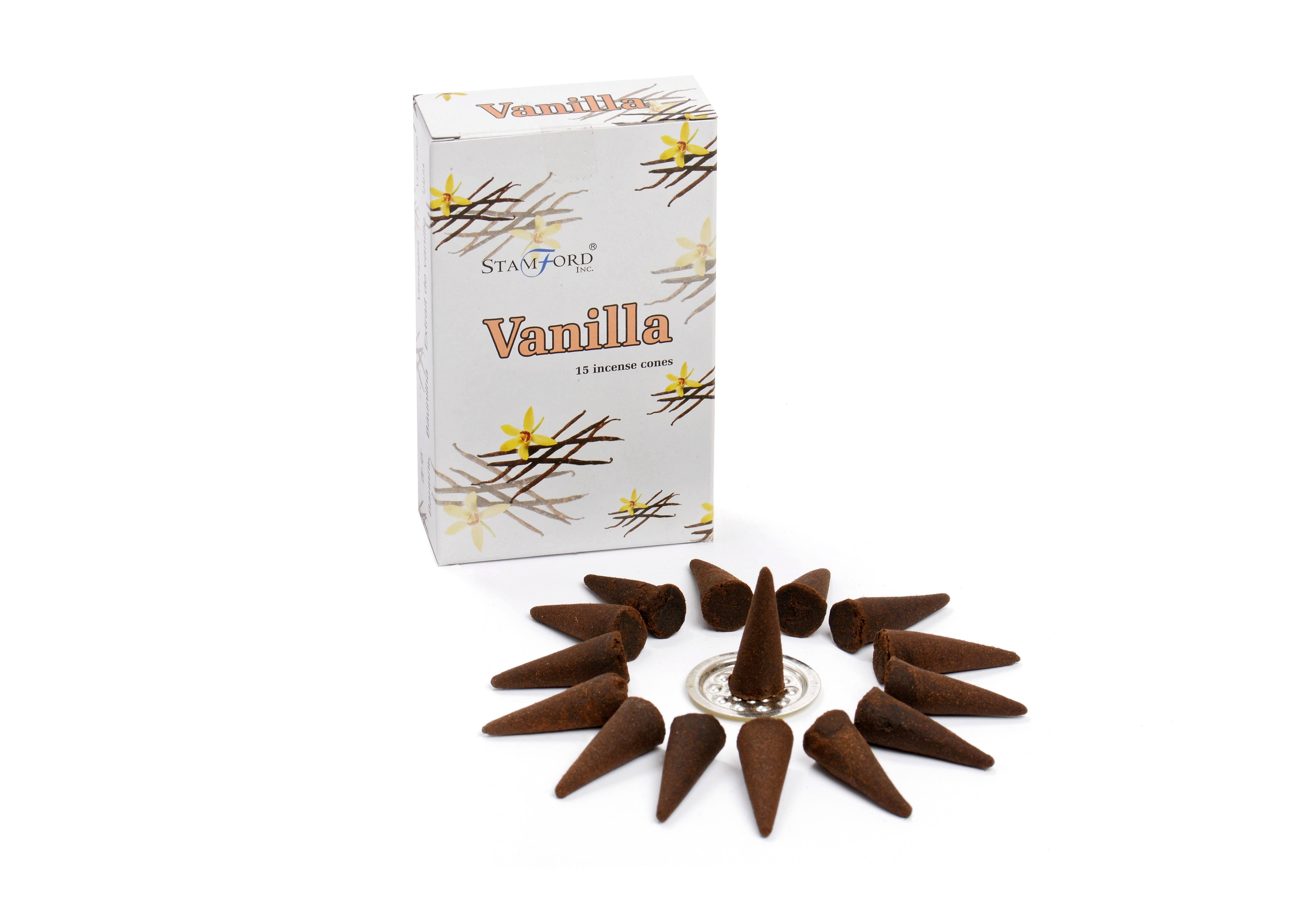 Ancient Wisdom – wholesale Incense – Vanilla Cones2