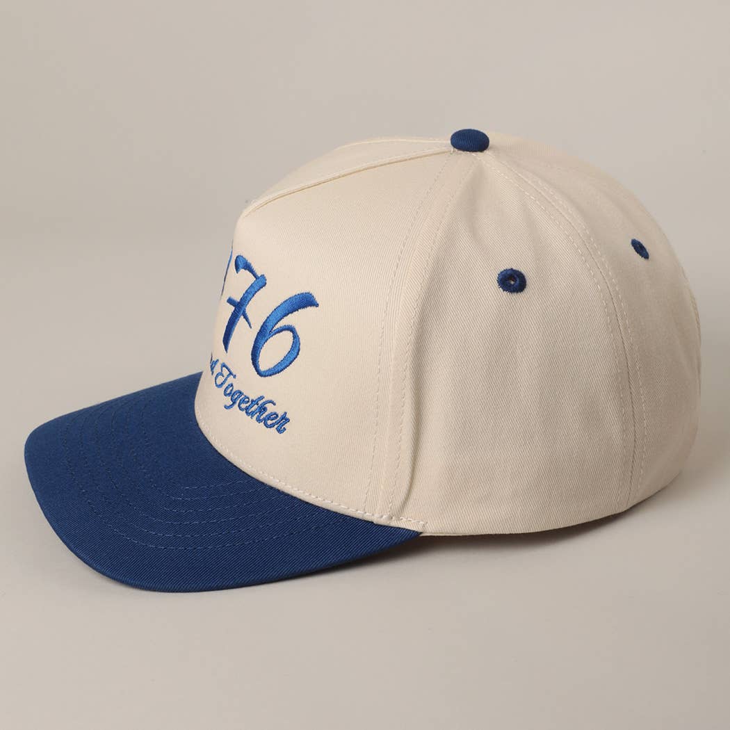 Fashion City - Vente Casquette de camionneur – unisexe - Casquette Trucker Bicolore 1776 We Stand Together23