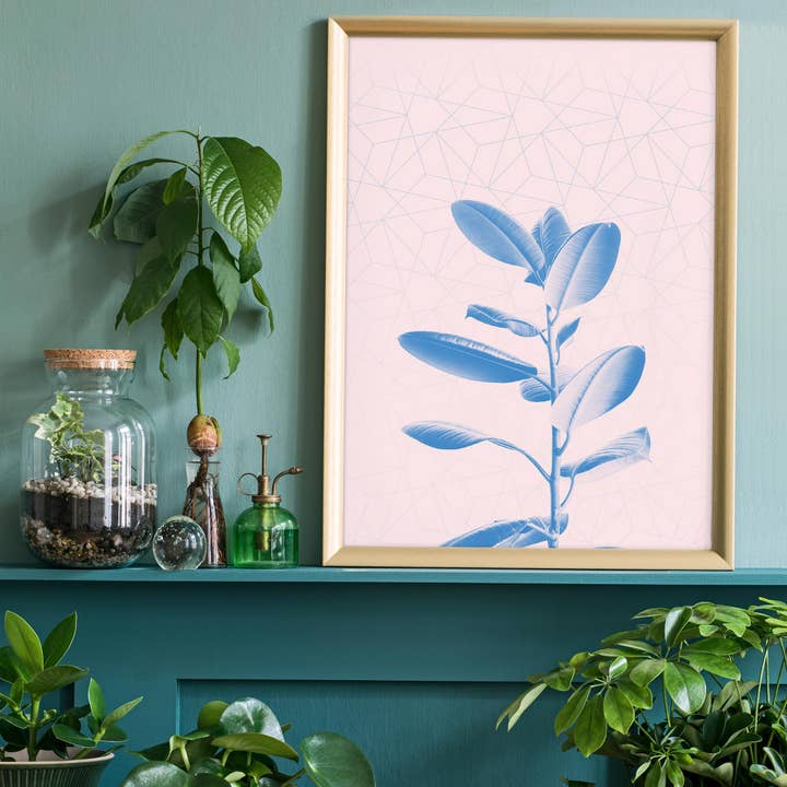 Impresión Mezcla Geométrica Rosa para venta al por mayor de Ink & Drop