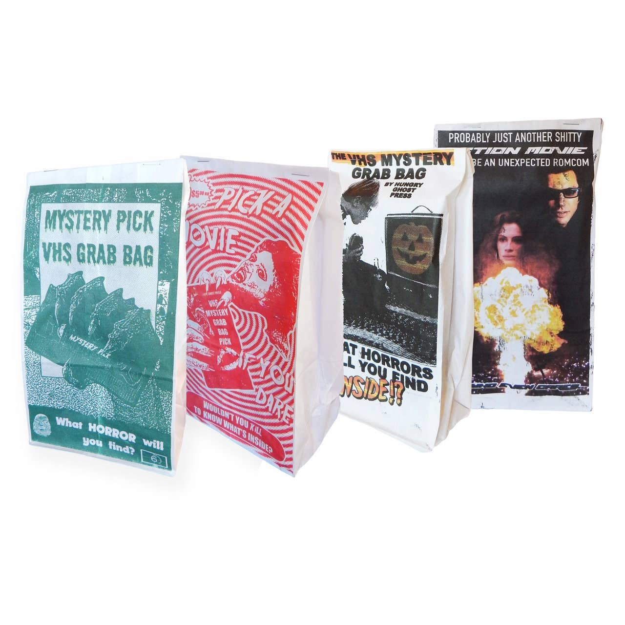 Hungry Ghost Press - Wholesale Classics - VHS Mystery Grab Bag1