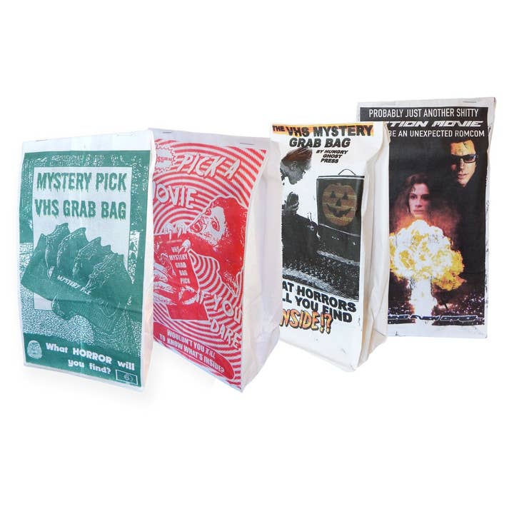 Hungry Ghost Press - Wholesale Classics - VHS Mystery Grab Bag1