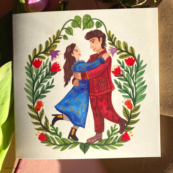 My Favourite Person Greeting card for wholesale by Samantha Dolan