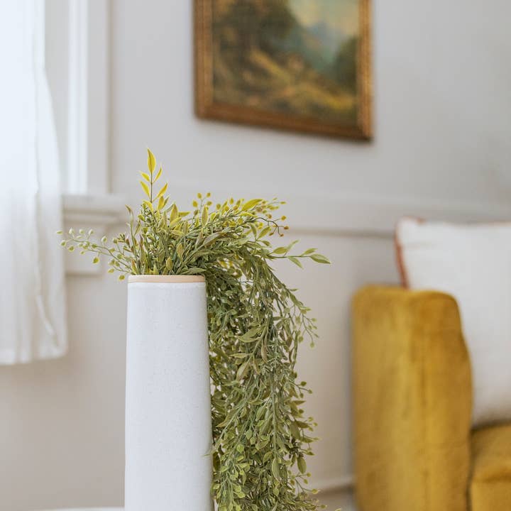 Oh You're Lovely - Wholesale Artificial Plant - Sage Greenery 26" Artificial Hanging Plant4