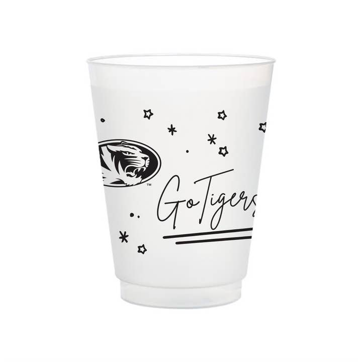 Vasos Flexibles Escarchados de Missouri (Paquete de 8) para venta al por mayor de Valiant Gifts Inc