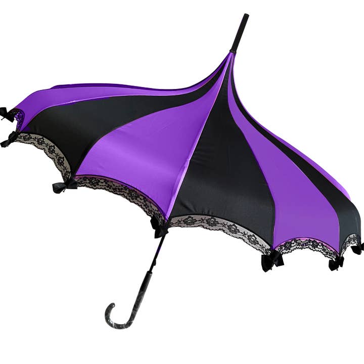 Soake - Wholesale Umbrella - Women's - Boutique pagoda umbrella with lace and bows