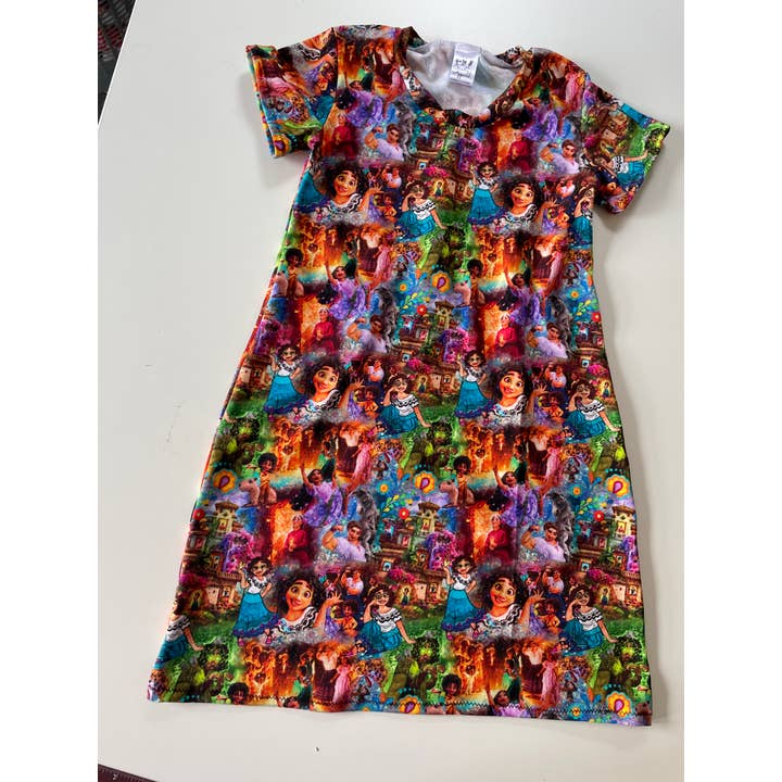 Stanley’s apparel - Vente Robe – femme - robe t-shirt encanto pour adulte3