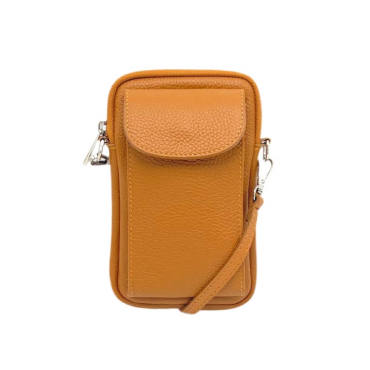 Suie Valentini srl - Wholesale Crossbody Bag - Women's - Genuine leather crossbody bag, Made in Italy, art. 1125853