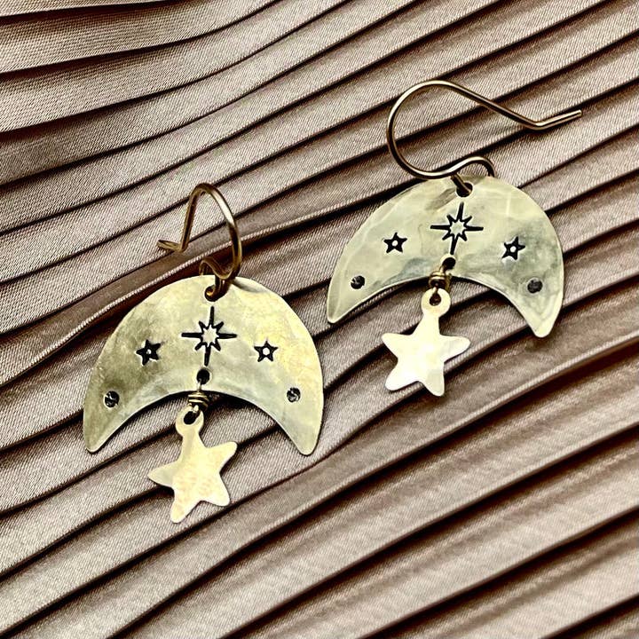 Fluff Hardware - Wholesale Dangle Earrings - Handmade Cosmos Earrings