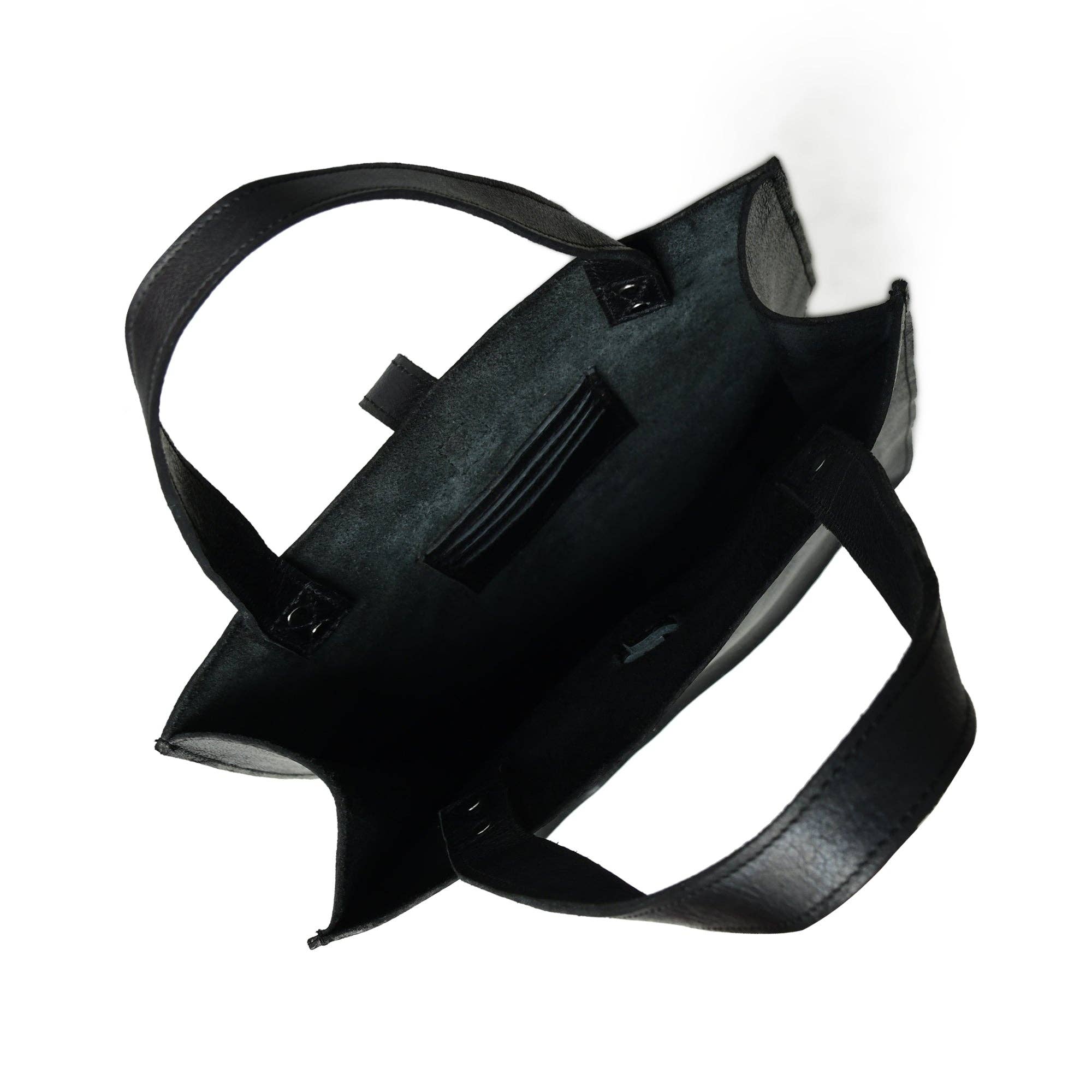 Classy Leather Bags - Wholesale Tote Bag - Women's - Ebony Elegance Leather Tote2