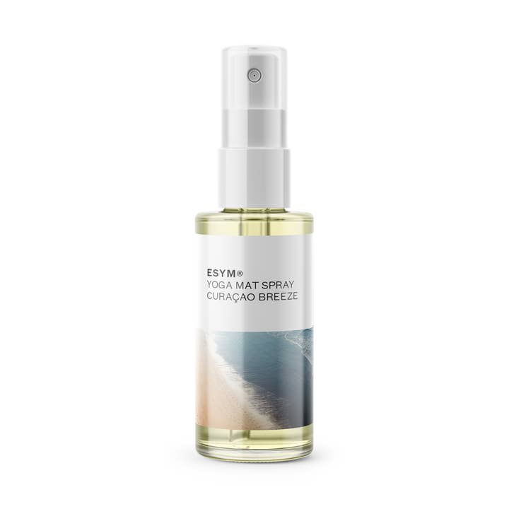 Tapis de yoga Spray : Curaçao Breeze pour la vente par Esym