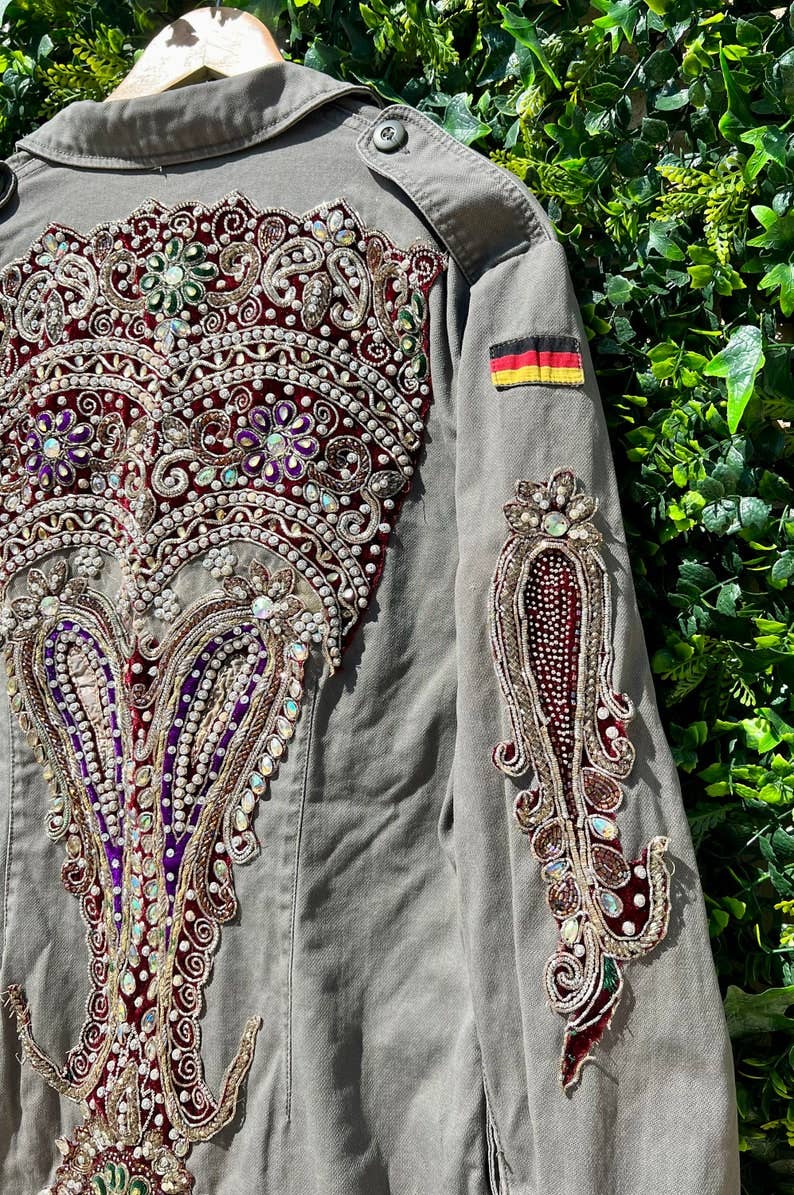 TABITHA - Wholesale Jacket - Women's - Army Vintage Jacket4